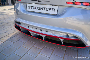 Sportovní elektromobil StudentCar Titan na premiéře na VŠB-TUO Sportovní elektromobil StudentCar Titan na premiéře na VŠB-TUO
