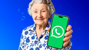Babička Alenka od O2 ve WhatsAppu