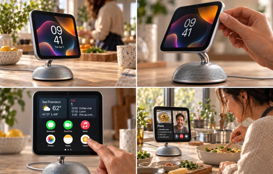 HomePad koncept podle AI HomePad koncept podle AI