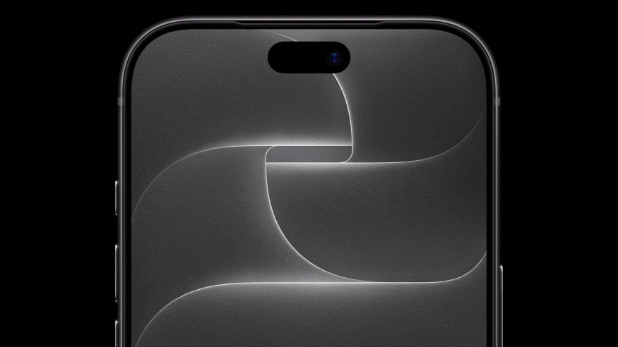 Detailní pohled na Dynamický ostrov telefonu Apple iPhone 18 Pro (Max) Detailní pohled na Dynamický ostrov telefonu Apple iPhone 18 Pro (Max)
