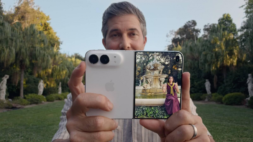 Fotografování se skládačkou iPhone Duo Fotografování se skládačkou iPhone Duo