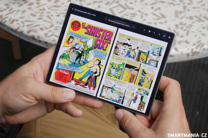 Samsung Galaxy Z Fold 8 a jeho displej Samsung Galaxy Z Fold 8 a jeho displej