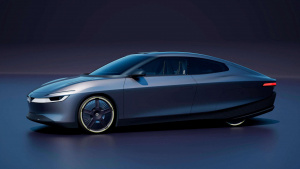 Konceptuální elektromobil Volkswagen Mission Efficiency