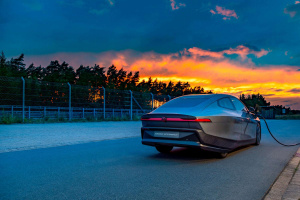 Konceptuální elektromobil Volkswagen Mission Efficiency Konceptuální elektromobil Volkswagen Mission Efficiency