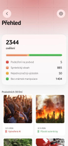 Ukázka aplikace Vodafone Verify Ukázka aplikace Vodafone Verify