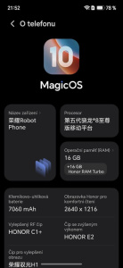 Screenshot z Honor Robot Phone Screenshot z Honor Robot Phone