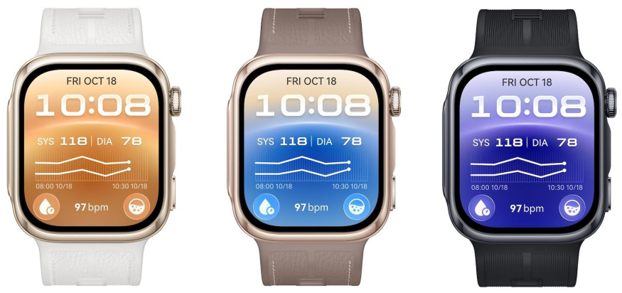 Chytré hodinky Huawei Watch D3 s integrovaným měřením krevního tlaku Chytré hodinky Huawei Watch D3 s integrovaným měřením krevního tlaku