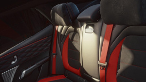 Detailní pohled na elektromobil Mercedes-Benz AMG GT SUV Detailní pohled na elektromobil Mercedes-Benz AMG GT SUV