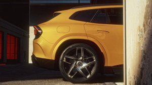 Detailní pohled na elektromobil Mercedes-Benz AMG GT SUV Detailní pohled na elektromobil Mercedes-Benz AMG GT SUV