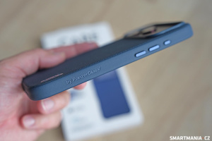 Tkané pouzdro PanzerGlass Care Fusion Fabric pro iPhone 18 Pro v modré barvě Tkané pouzdro PanzerGlass Care Fusion Fabric pro iPhone 18 Pro v modré barvě