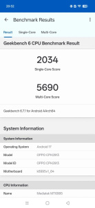 GeekBench 6 GeekBench 6