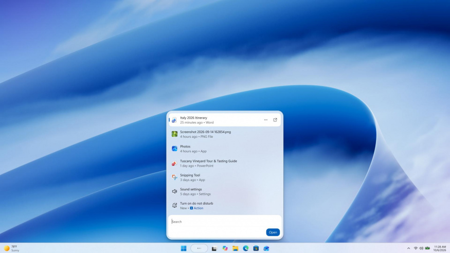 Nová podoba vyhledávání ve Windows 11 Nová podoba vyhledávání ve Windows 11