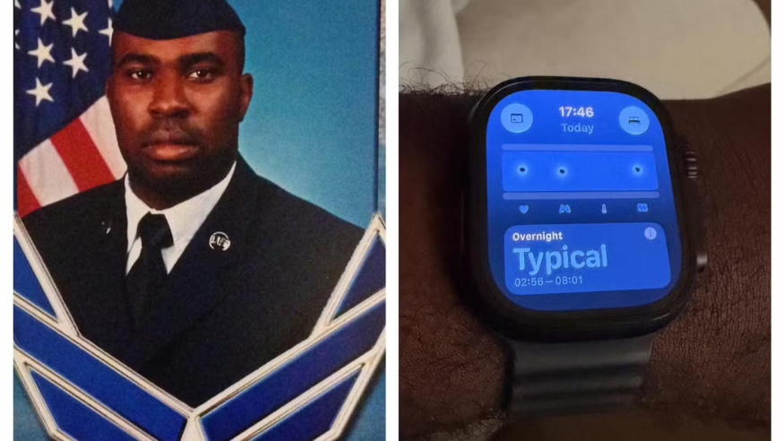 Veterán amerického letectva David Aladejobi Veterán amerického letectva David Aladejobi