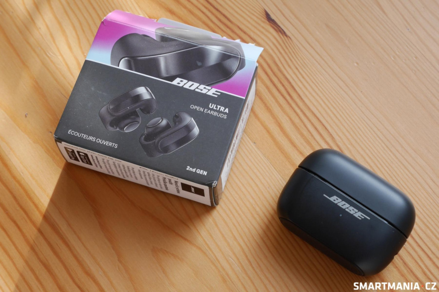Obsah balení u Bose Ultra Open Earbuds 2 Obsah balení u Bose Ultra Open Earbuds 2