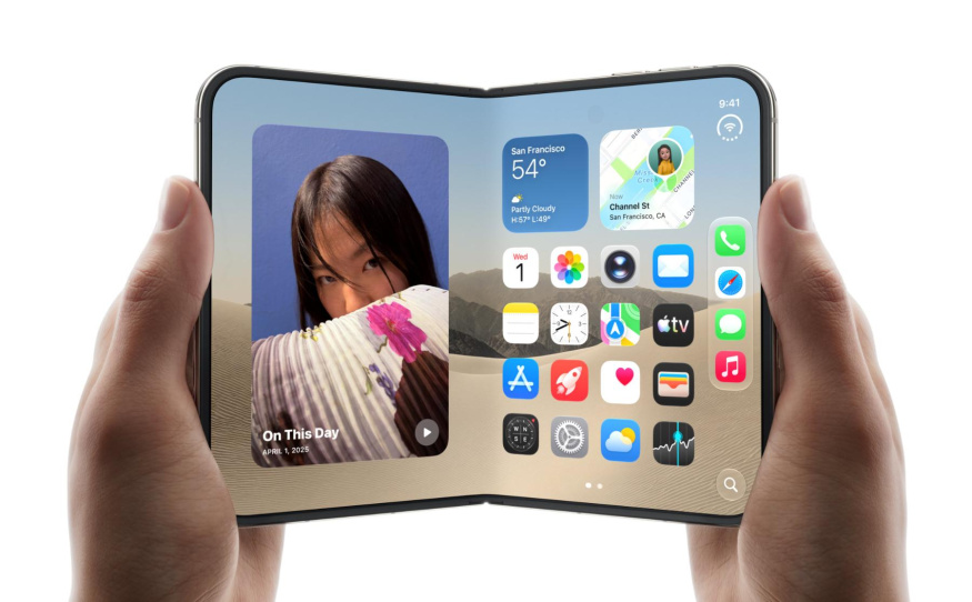 iPhone Duo na oficiálním snímku iPhone Duo na oficiálním snímku