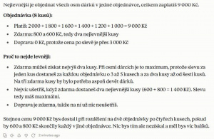 Chybné zdůvodnění minima 9 000 Kč od Claudu Chybné zdůvodnění minima 9 000 Kč od Claudu