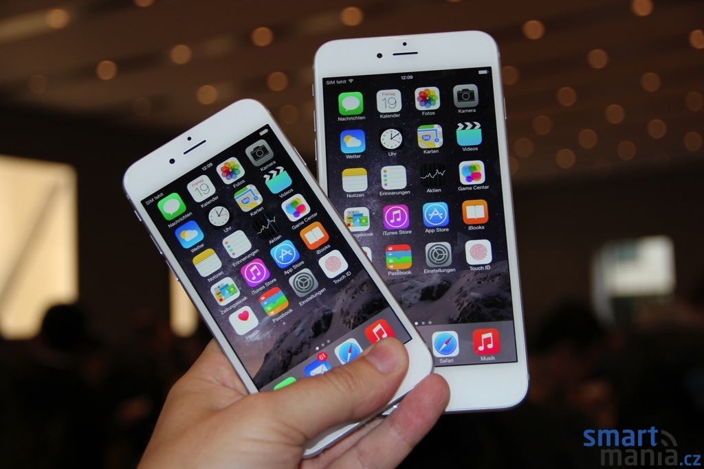 iPhone 6 se prodává třikrát lépe než větší iPhone 6 Plus – SMARTmania.cz