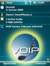 Průvodce nastavením VoIP telefonie na operačním systému Windows Mobile
