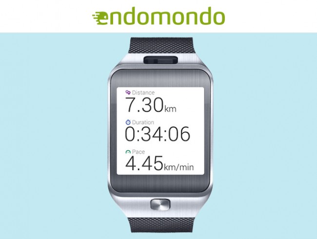 Endomondo on hot sale galaxy watch